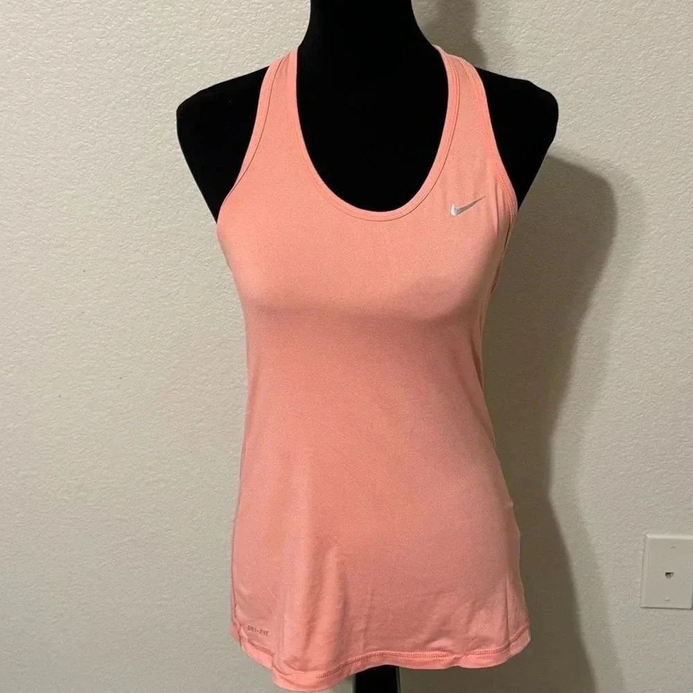 Nike Dri-FIT Salmon Size Medium Tank